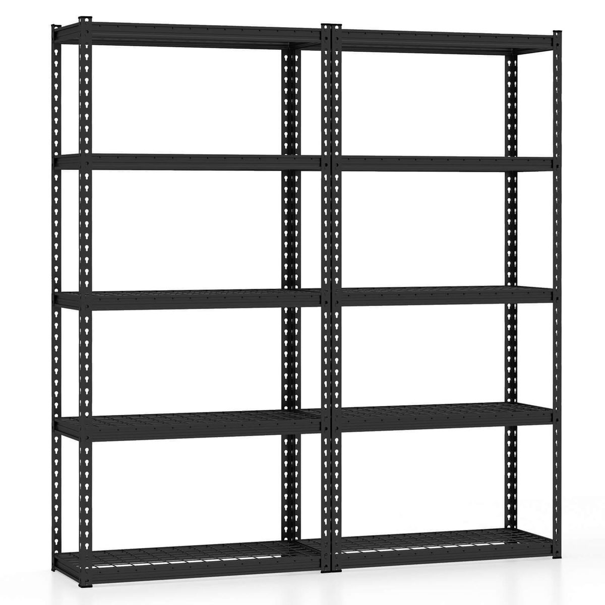 4 or 5Tier Utility Rack 1 to 4Pack  4Tier  60 Black2PCS