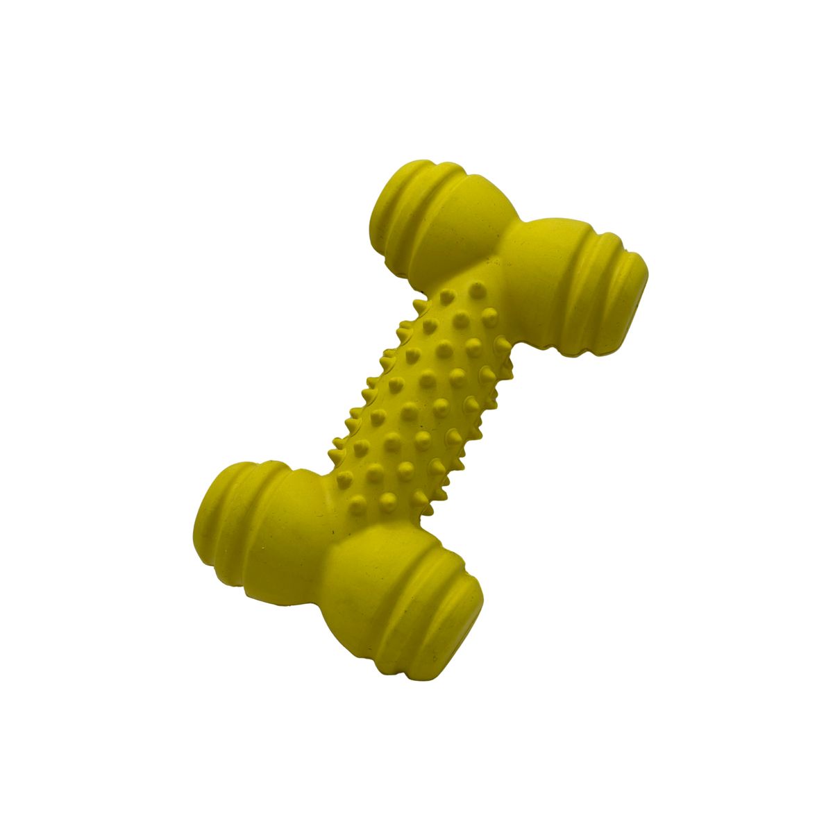 Photos - Dog Toy EVERFETCH Everfetch Natural Rubber Scented Classic - EVERFETCH PB Scented Dental Bone EV-19200-YPB