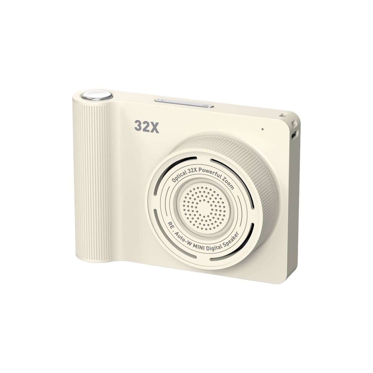 Retro Camera Style Mini Portable Wireless Speaker - ZTS070BG