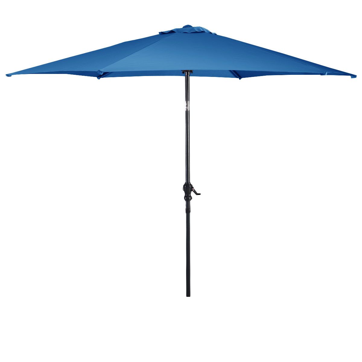 Photos - Parasol Costway 8-foot Patio Umbrella - Blue HWM000265