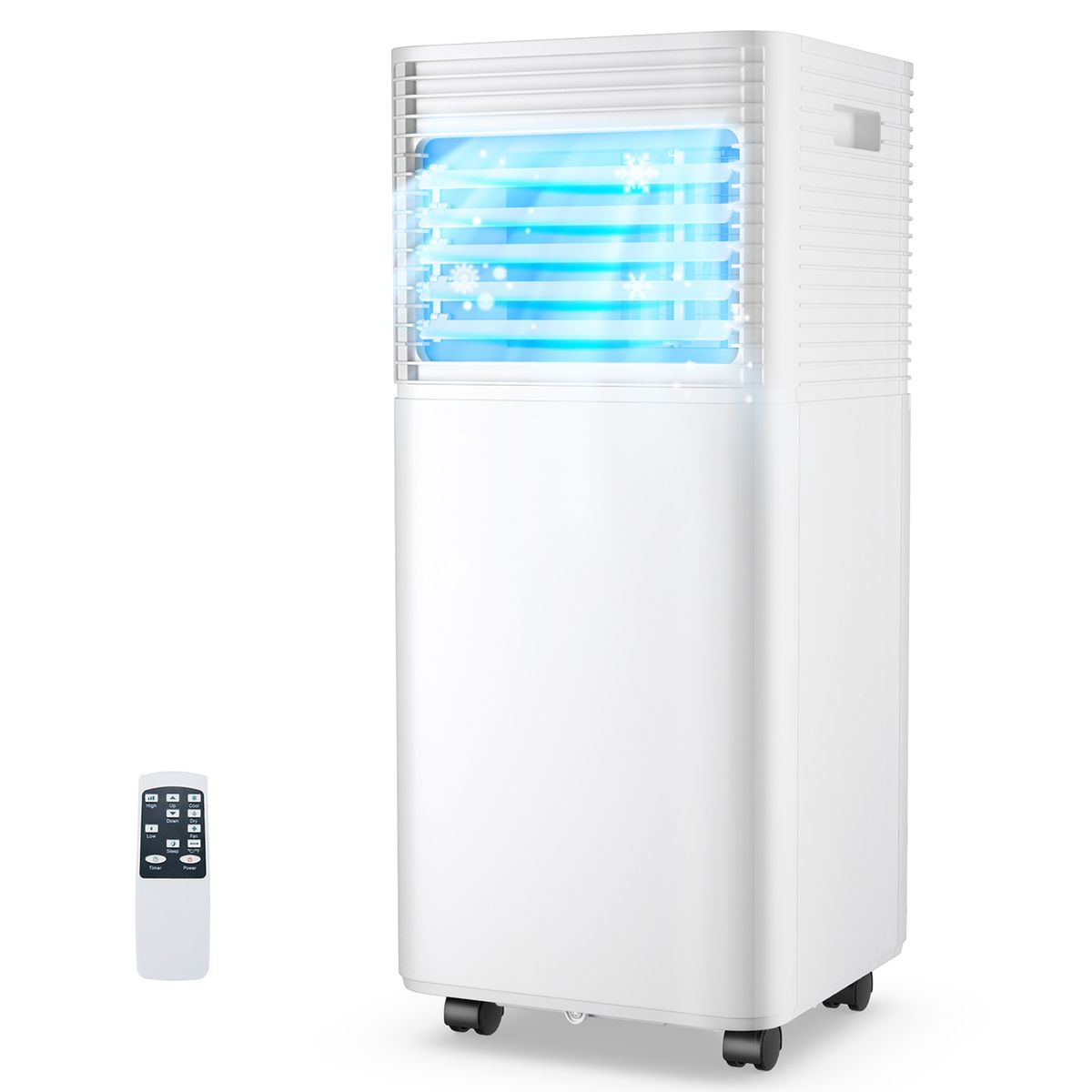 10000BTU Portable Air Cooler with Fan  Dehumidifier Mode  Air ConditionerWhite