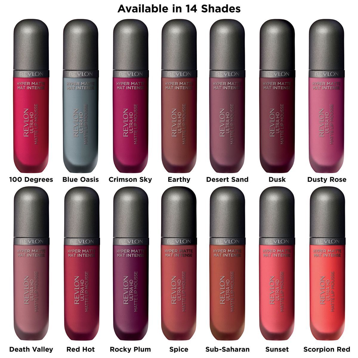 Revlon Ultra HD Lip Mousse Hyper Matte Liquid Lipstick - 815 Red Hot