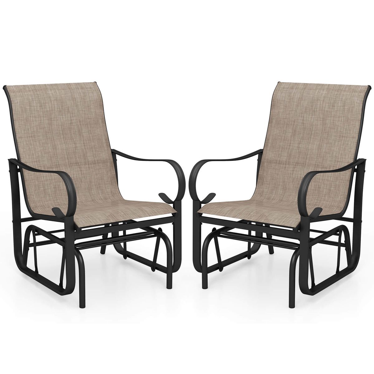 Outdoor Glider Chairs (Set of 2 or 4) - Set of 2