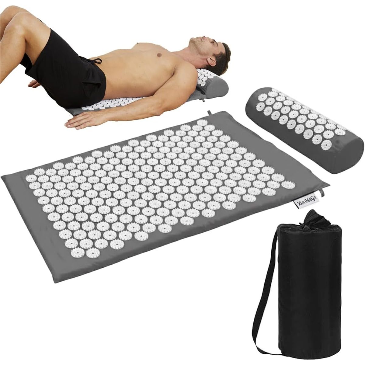 Acupressure Mat - Grey-image-SKU19871964