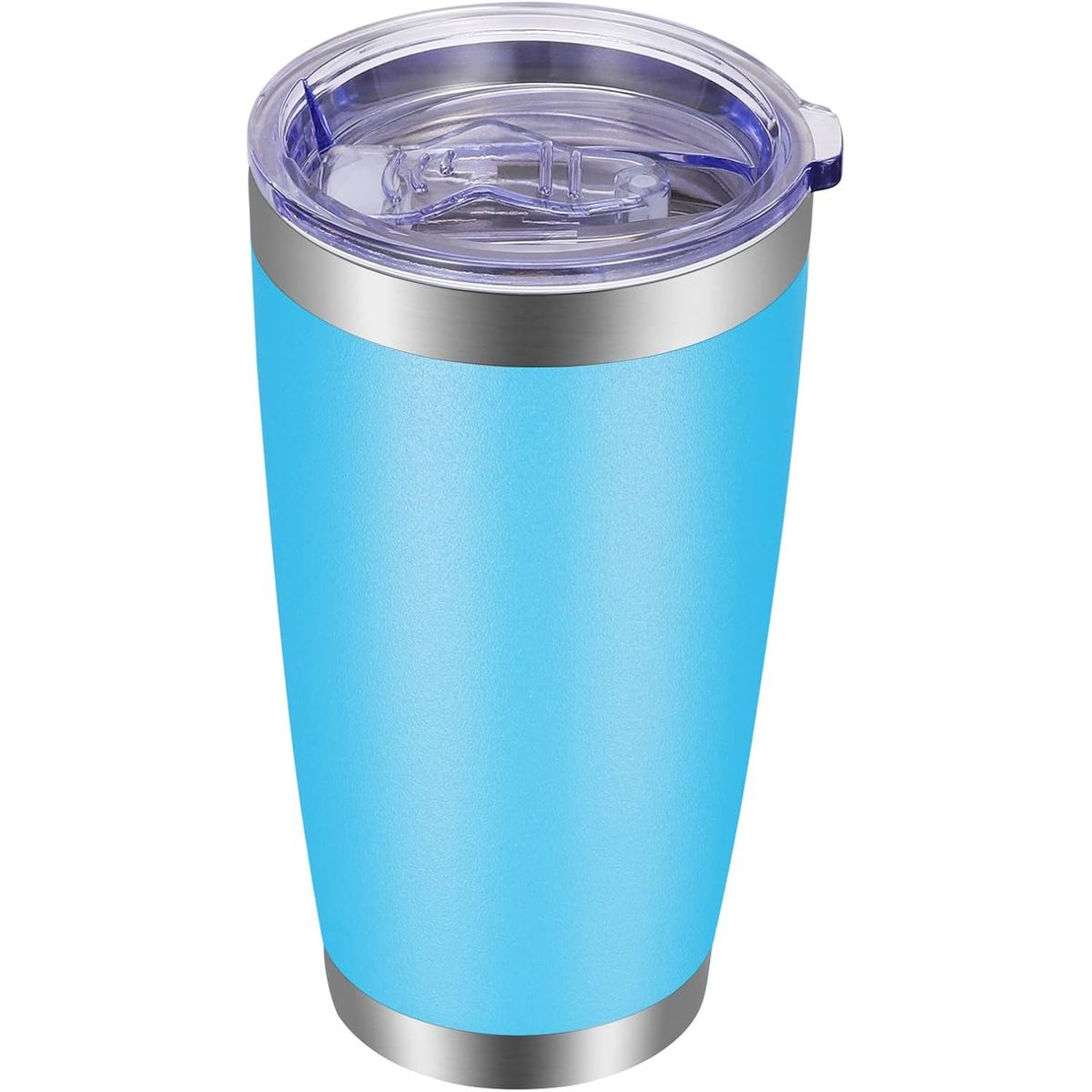 Stainless Steel Travel Coffee Tumbler - Blue