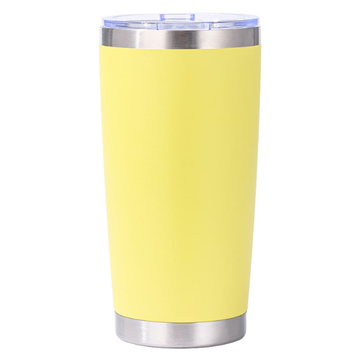 Stainless Steel Travel Coffee Tumbler - Yellow