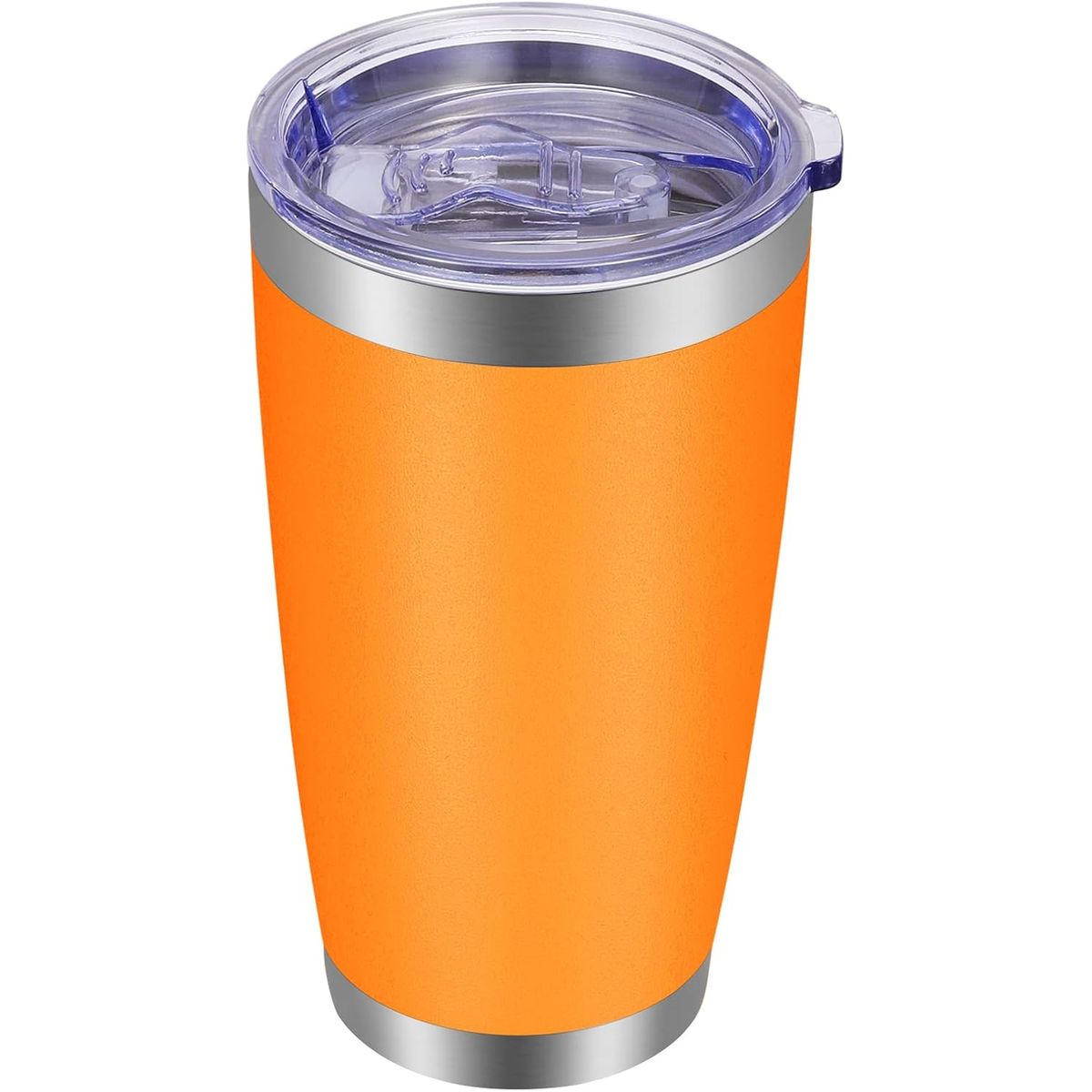 Stainless Steel Travel Coffee Tumbler - Orange
