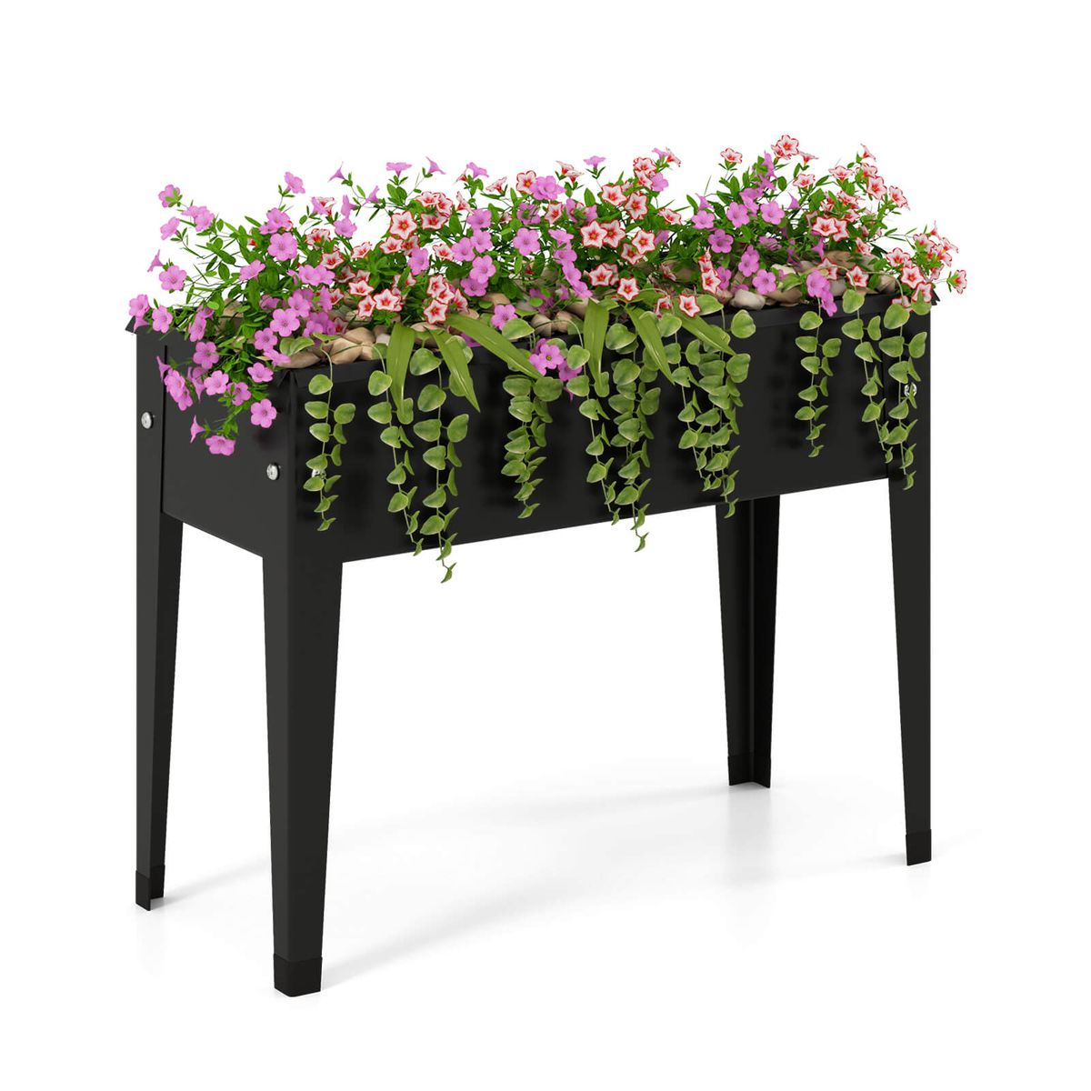 Metal Raised Garden Bed - 24&rdquo; Garden Bed-BK