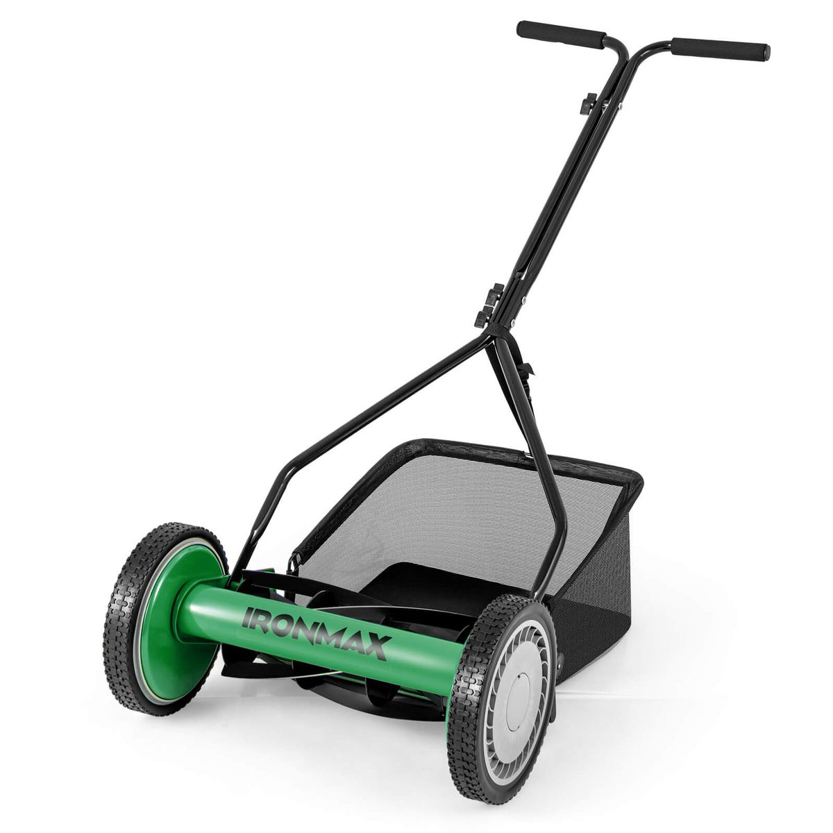 Ironmax 14 Manual Reel Mower   Green  Black