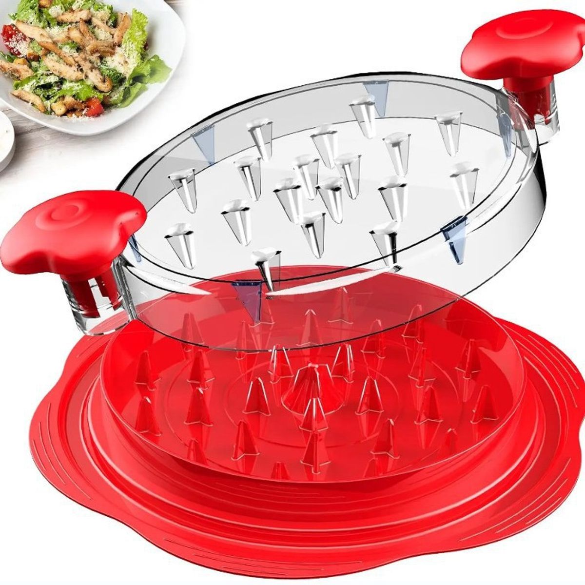 Meat Shredder Tool - Red