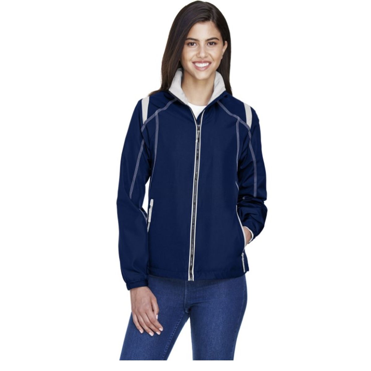 North End Ladies Endurance Colorblock Jacket  Night