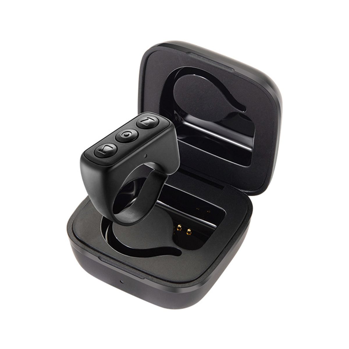 Wireless Bluetooth Ring Remote Control - Black-image-SKU20163196