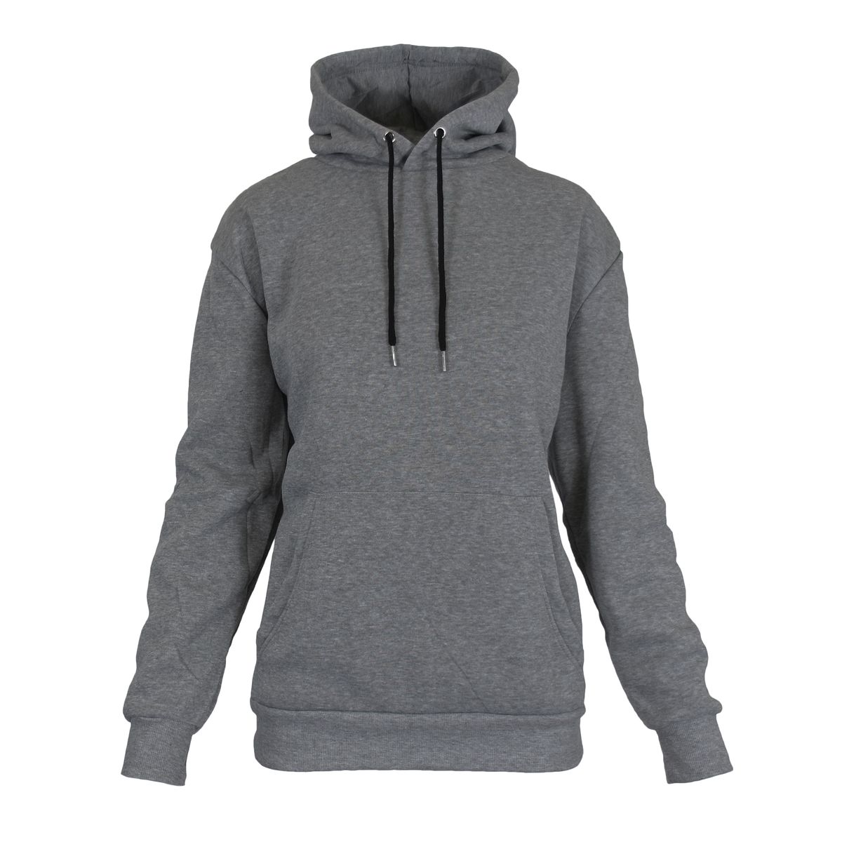 Womens Heavyweight Fleece Lined Pullover Hoodie - BD-11922 / CH / M