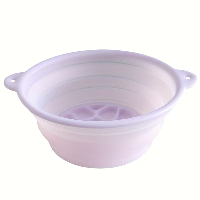 Collapsible Ice Facial Bowl - Purple