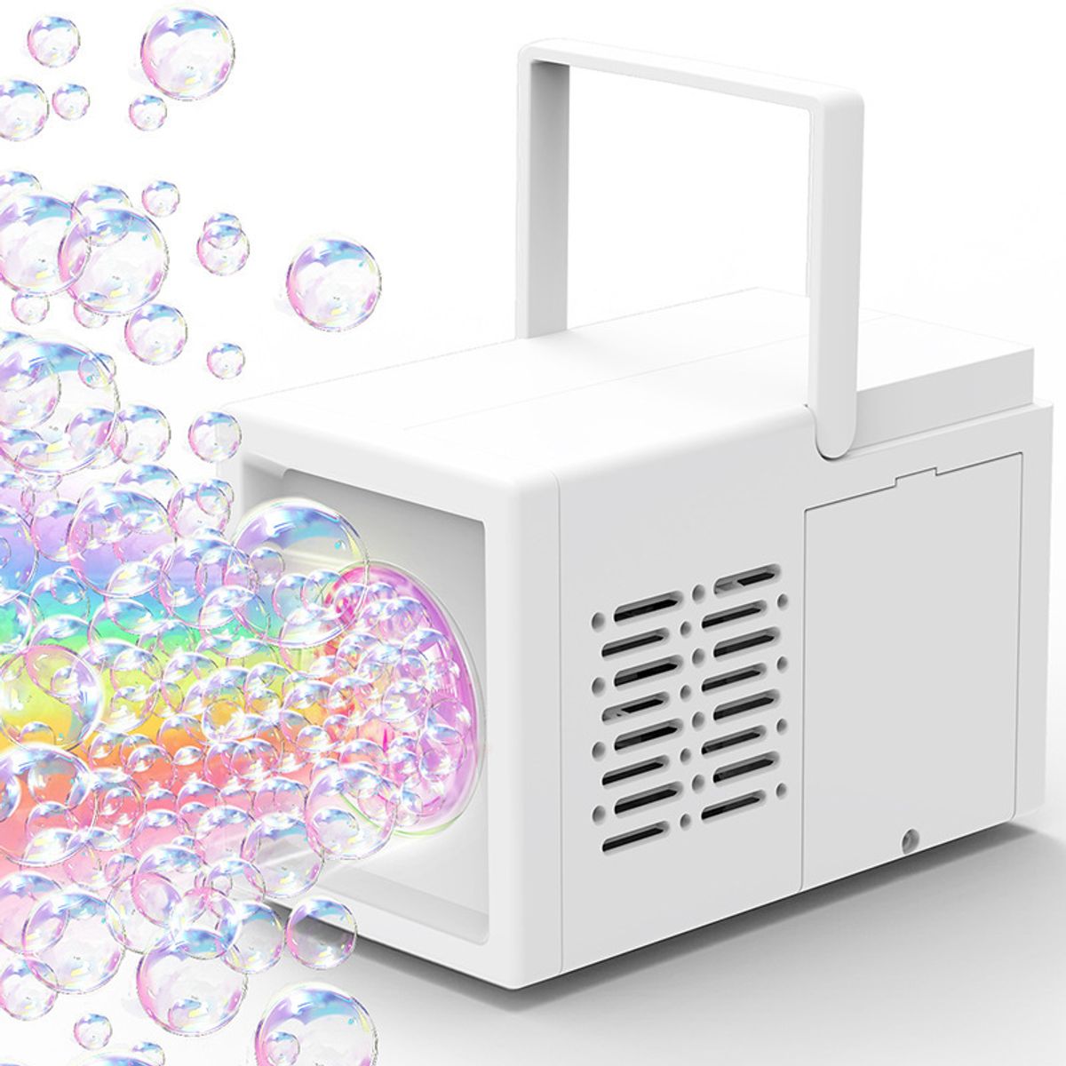 Handheld Bubble Maker - White