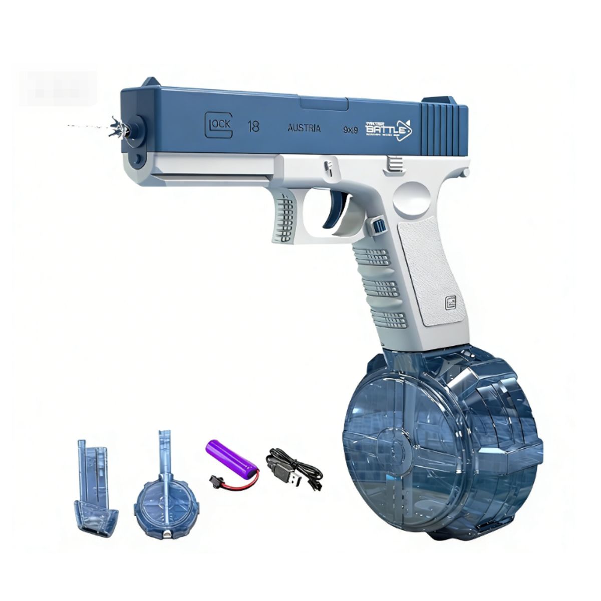 Fully Automatic Water Blaster   BlueStyle 2