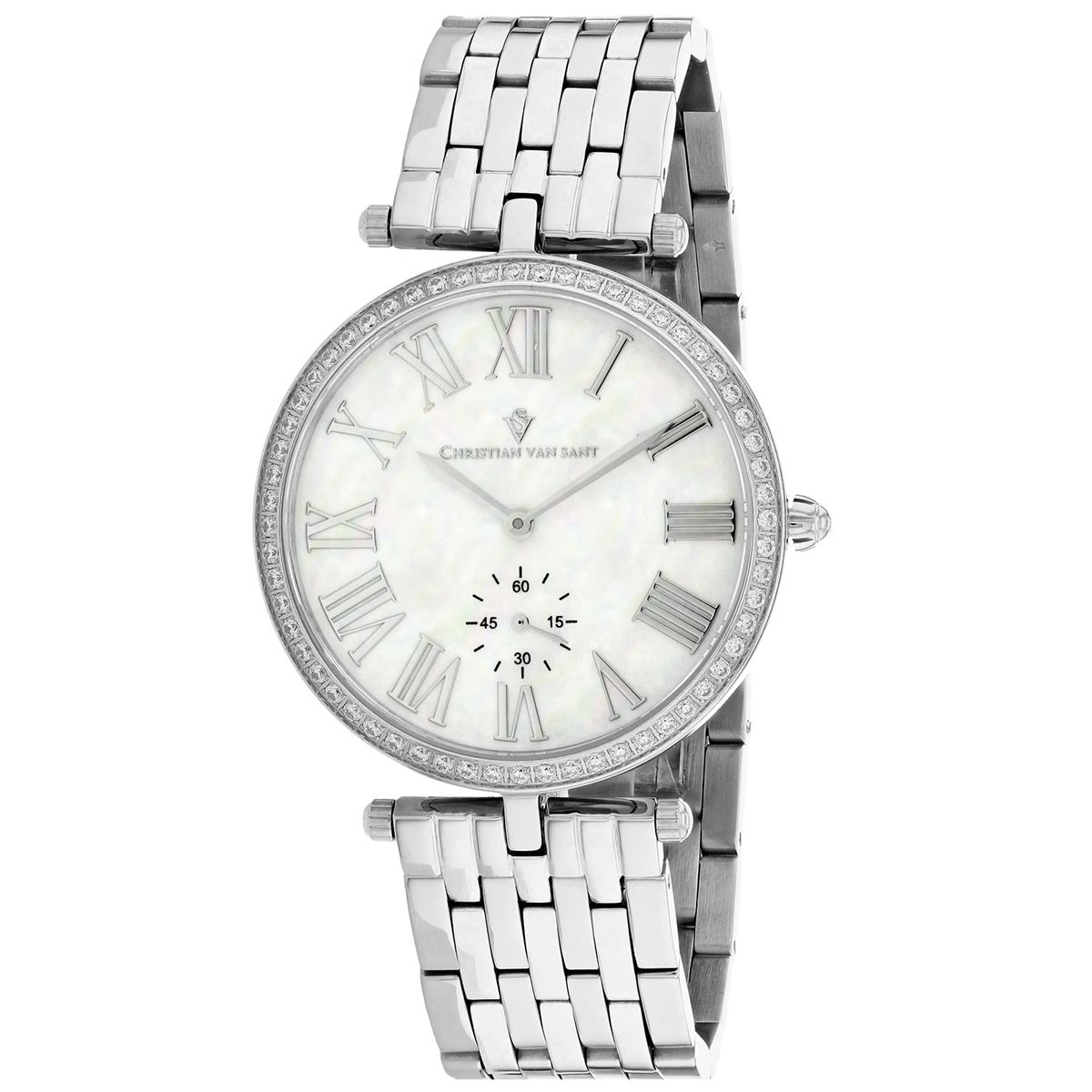 Christian Van Sant  Womens Hush Mother of Pearl Dial Watch   CV0290