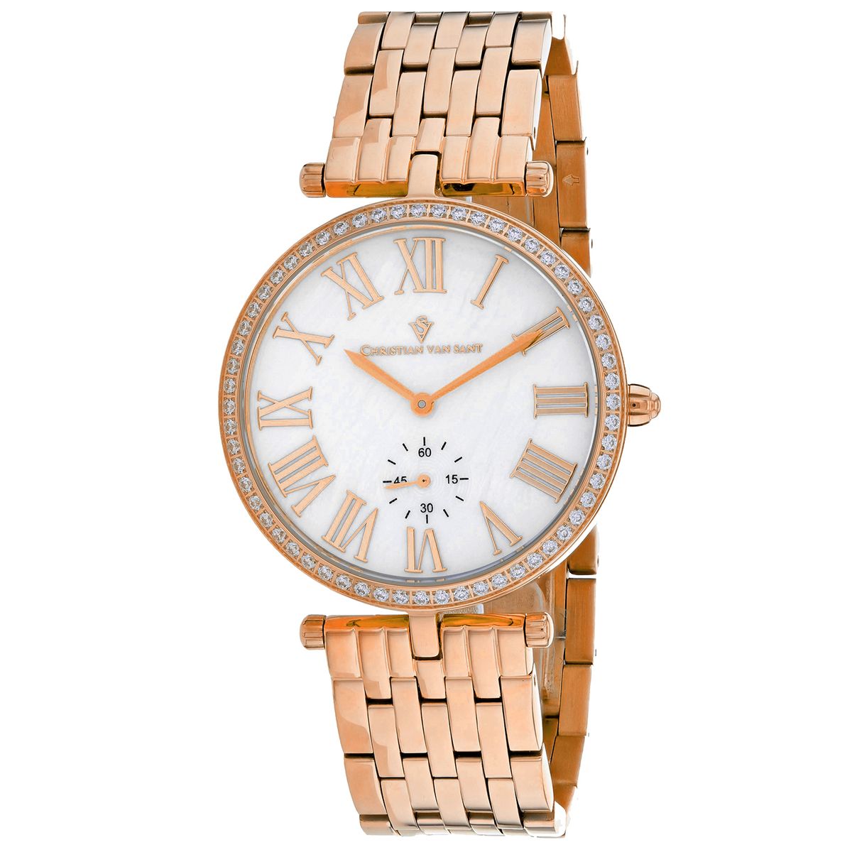 Christian Van Sant  Womens Hush Mother of Pearl Dial Watch   CV0293