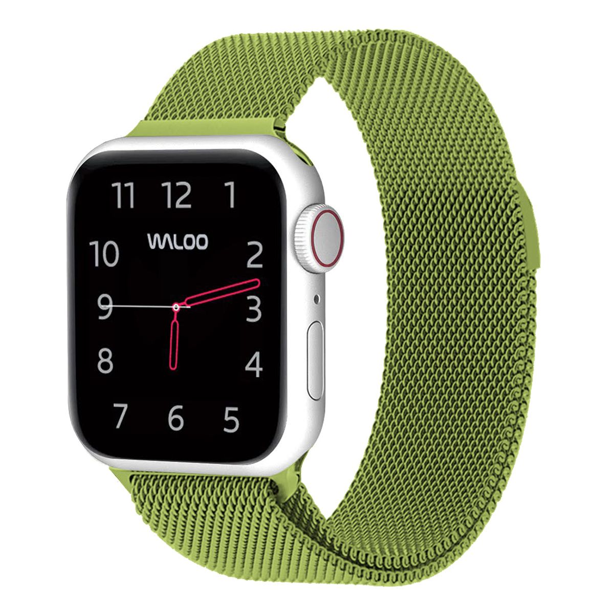 Waloo Magnetic Mesh Band for Apple Watch Series 19  384041mm  Green