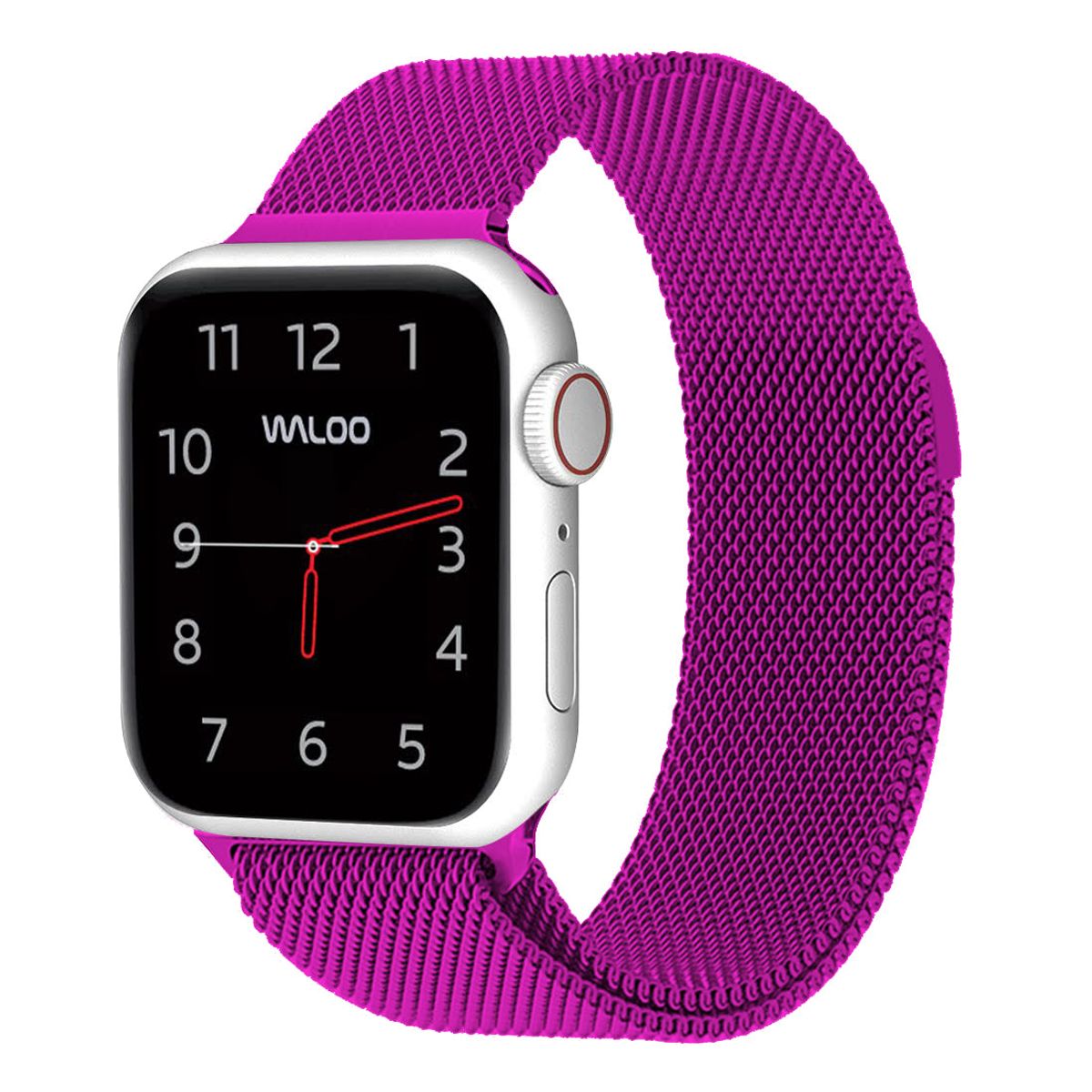 Waloo Magnetic Mesh Band for Apple Watch Series 19  384041mm  Purple