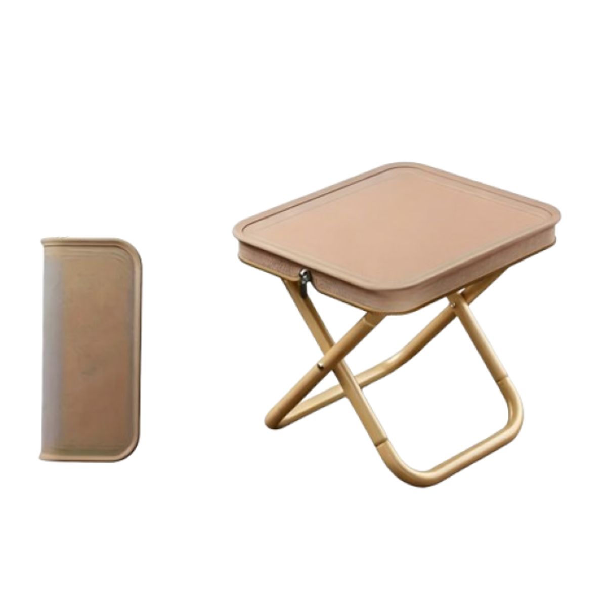 UltraCompact Folding Camping Stool  Khaki