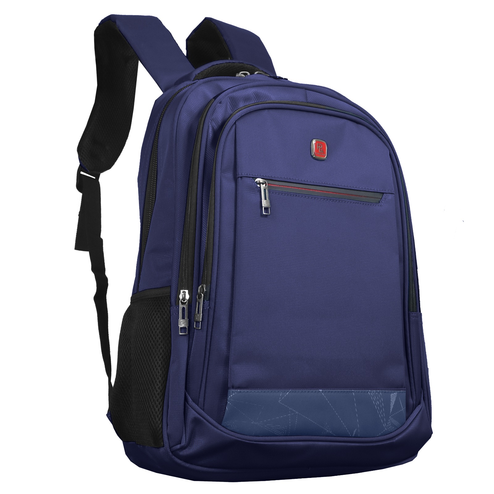 Multi-Compartment Laptop Backpack - 1B/BLUE - BACKPACK-image-SKU21037064