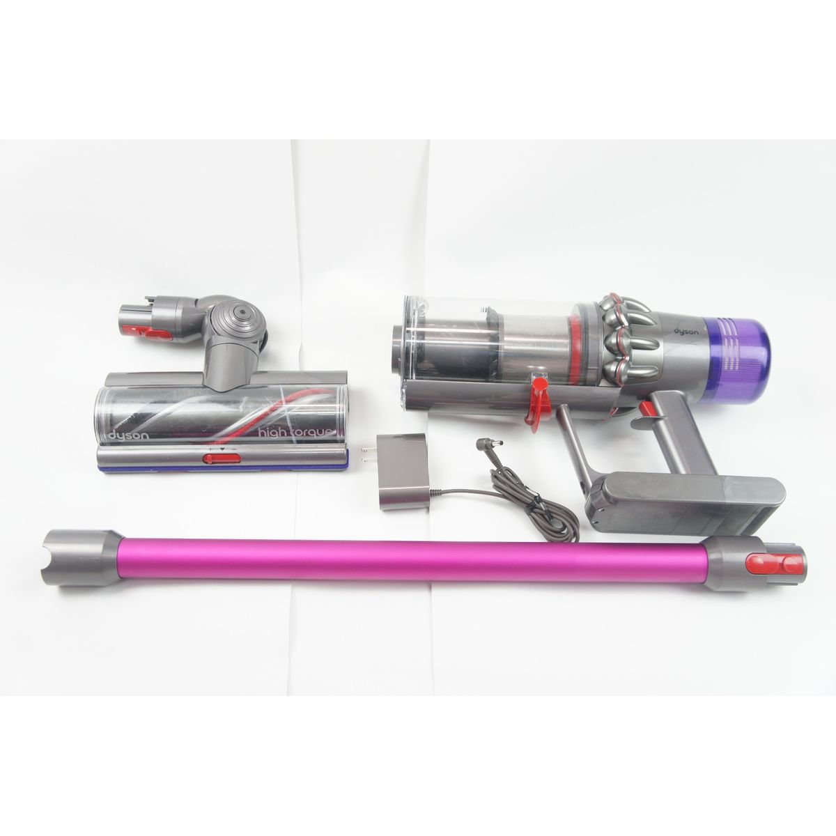 Dyson V11 Upright Cordless Stick Vacuum  Dyson V11 with 5 attachments  Fuchsia