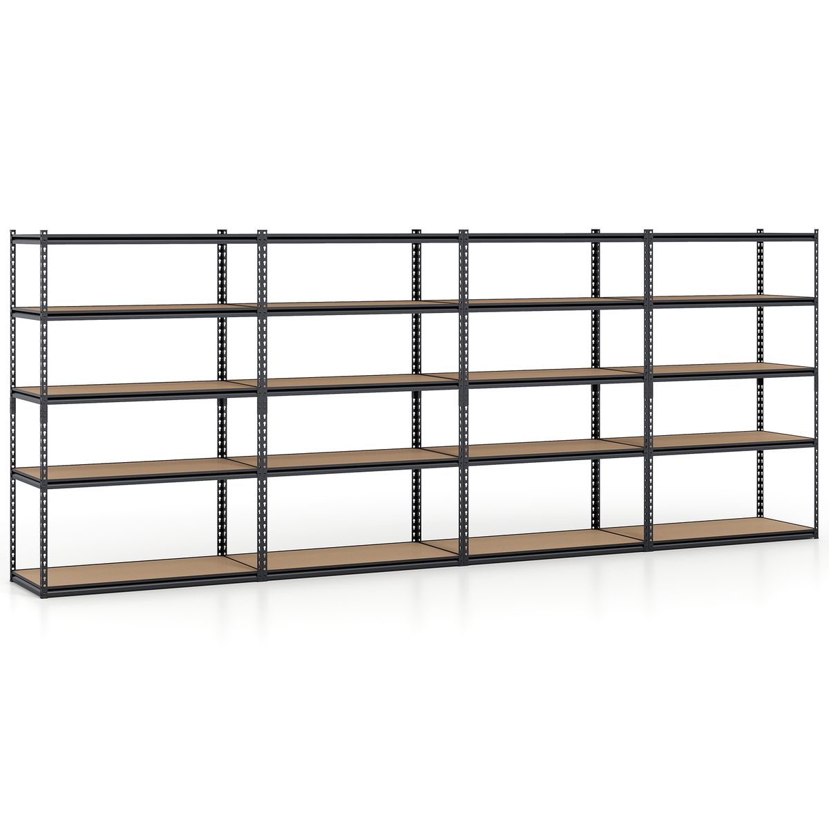 5-Tier Garage Shelving Unit (1- to 4-Pack) - 72&rdquo; H-4