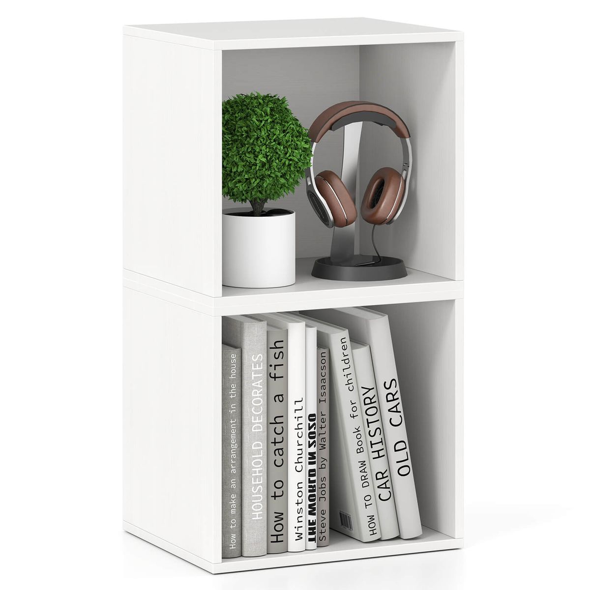 Cube Storage Organizer - Storage White-2