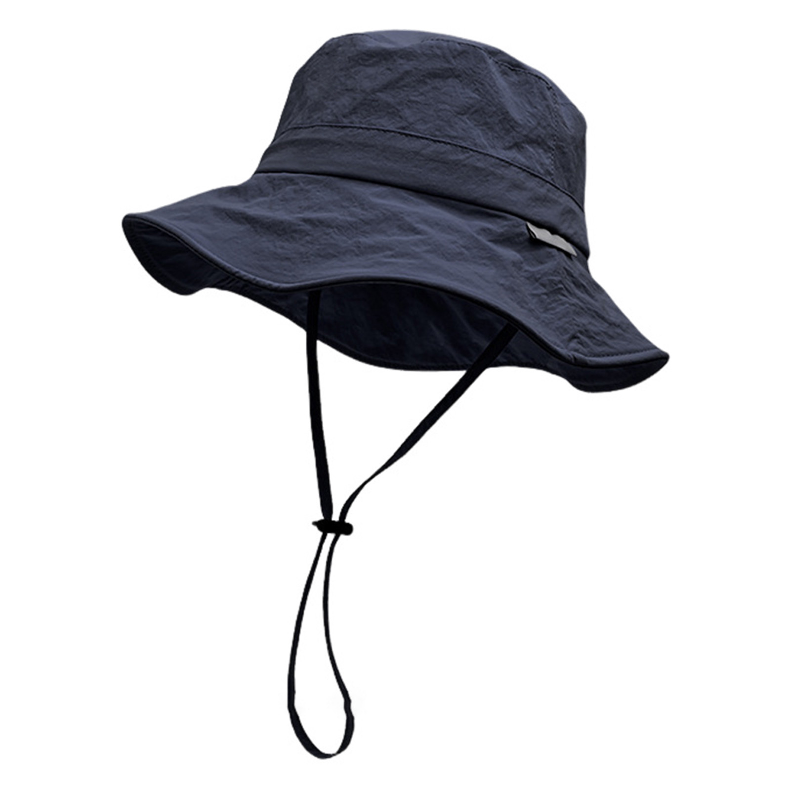 Womens Sun Bucket Hat  Navy Blue