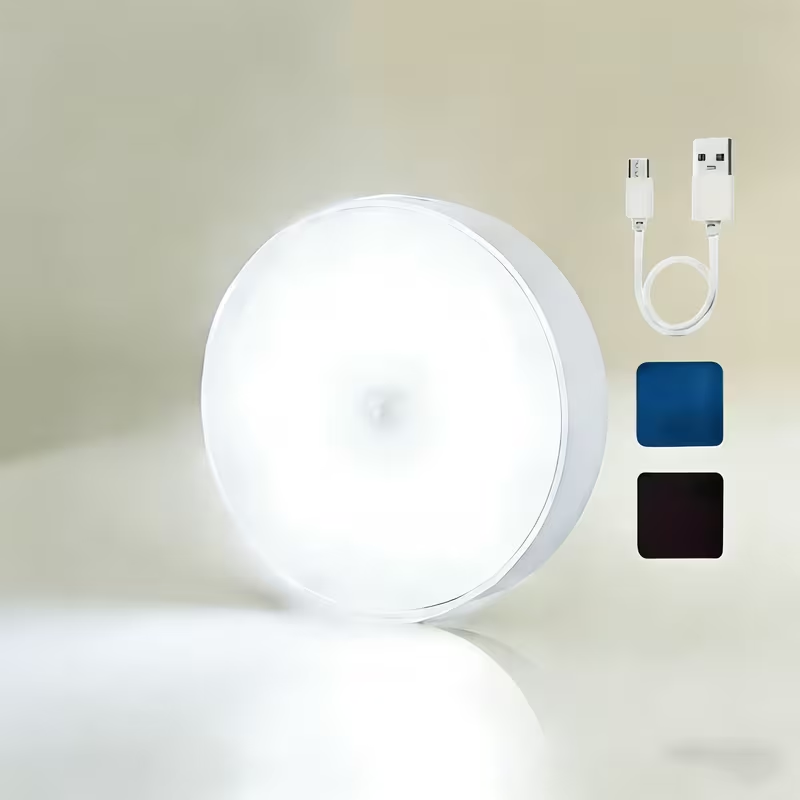 Motion Sensor LED Night Light (2- to 4-Pack) - White light-2 pack