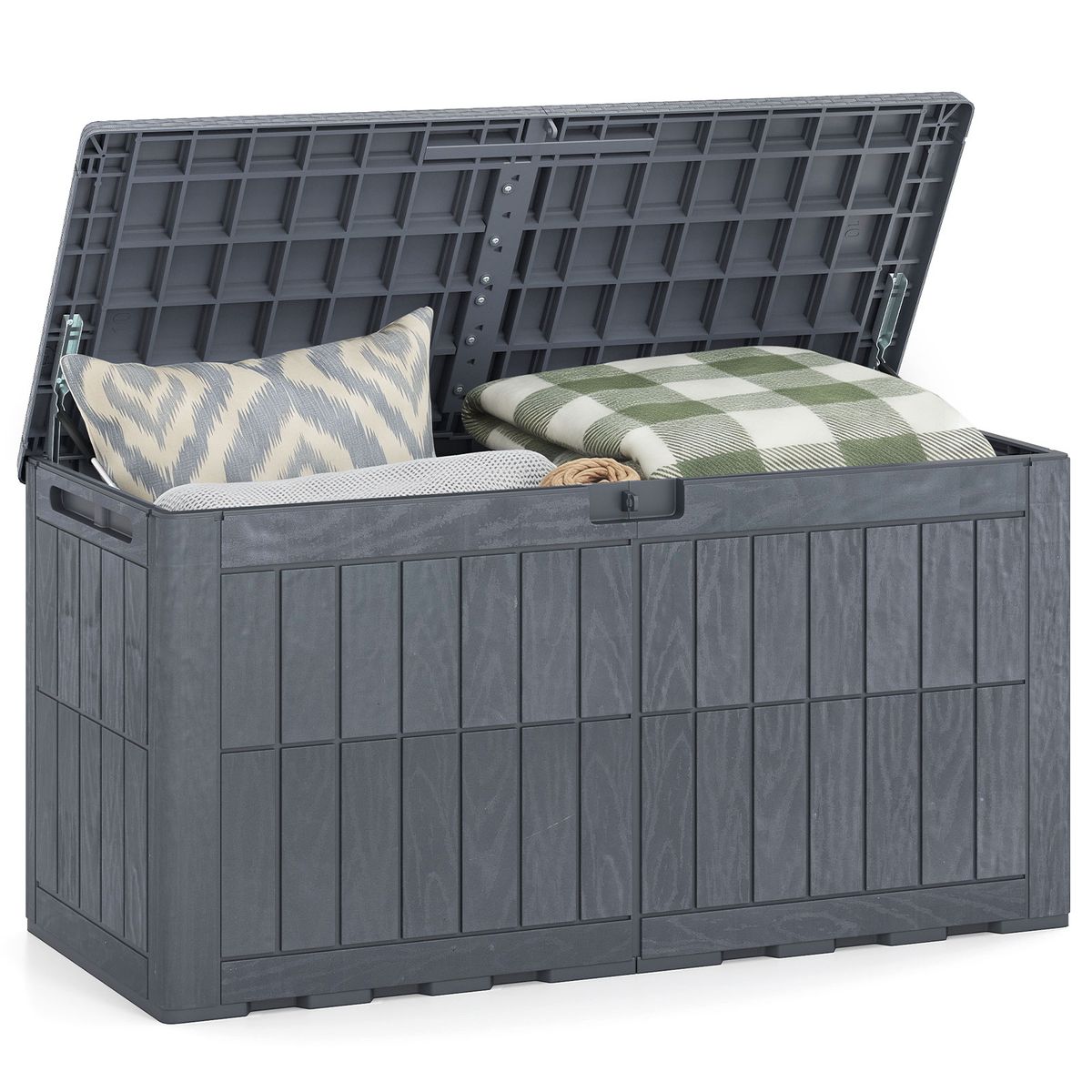 Outdoor Deck Storage Box - 180 Gal-GR