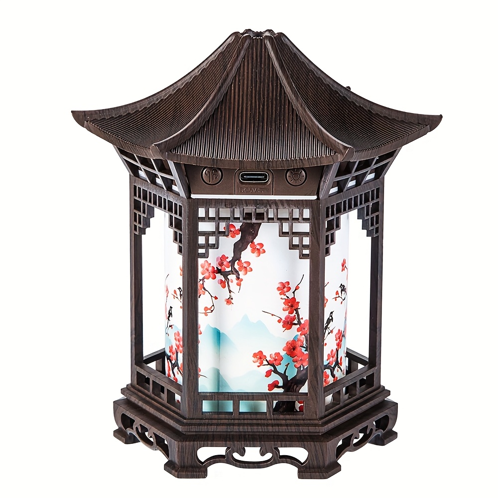 Pavilion Humidifier and Aroma Diffuser - Dark Walnut Wood
