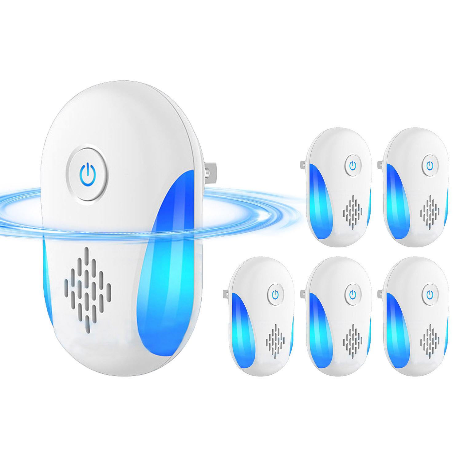 Ultrasonic Indoor Rodent  Pest Repellent  6Pack