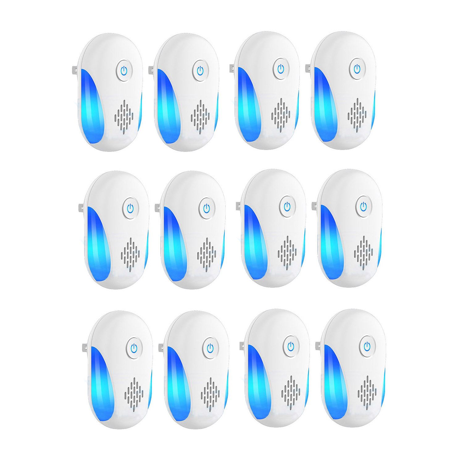 Ultrasonic Indoor Rodent  Pest Repellent  12Pack