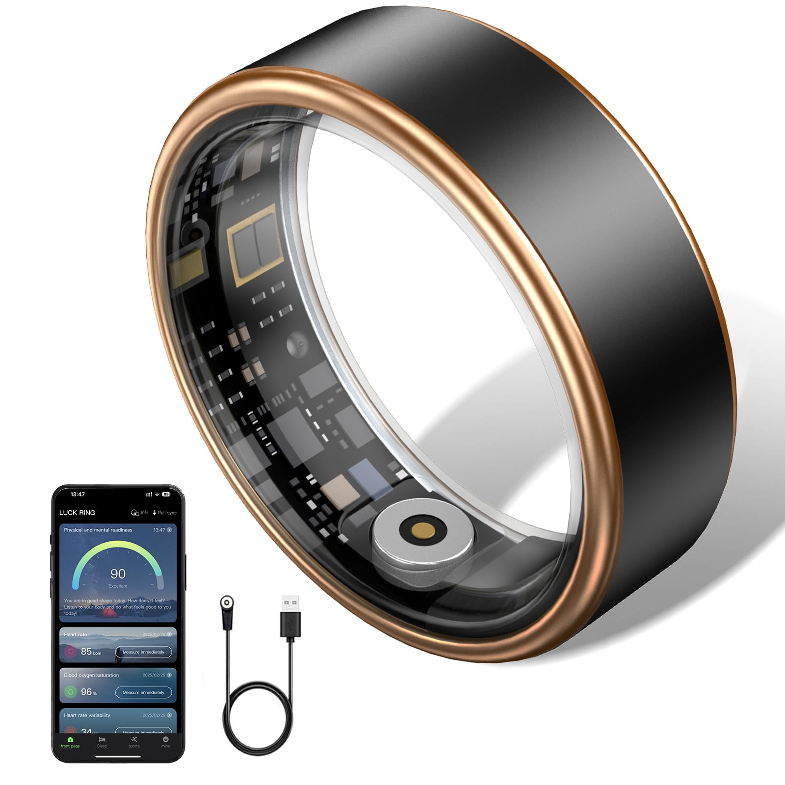 Aura Ring Fitness Tracker  Black13