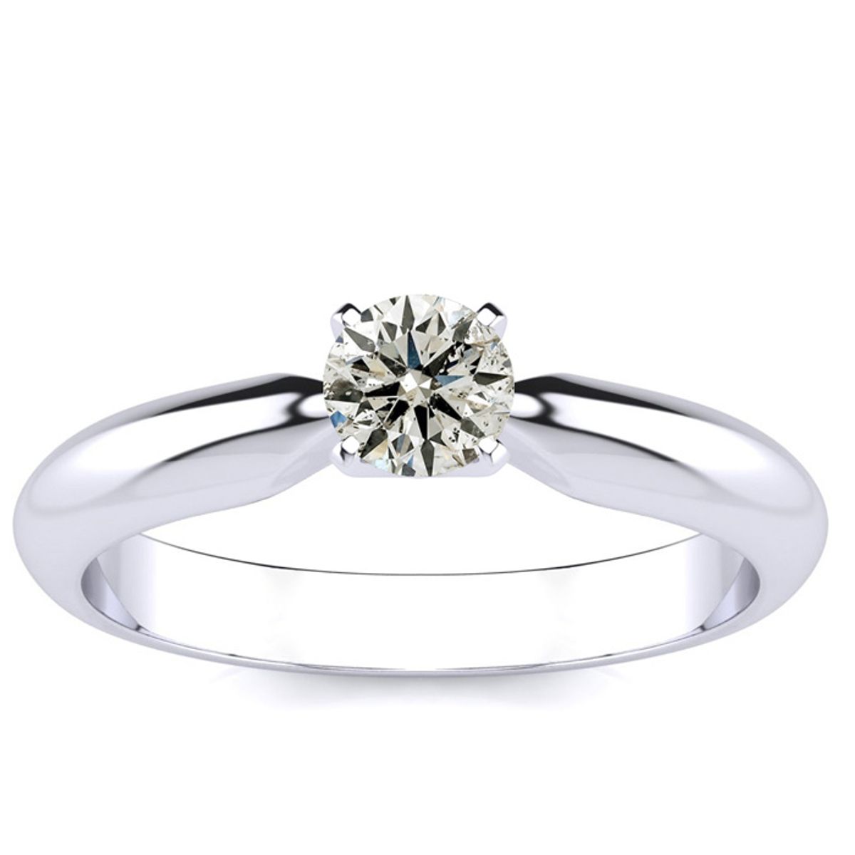 13 Carat Diamond Solitaire Engagement Ring in 14K  13 CT Diamond Solitaire Ring in 14K S5