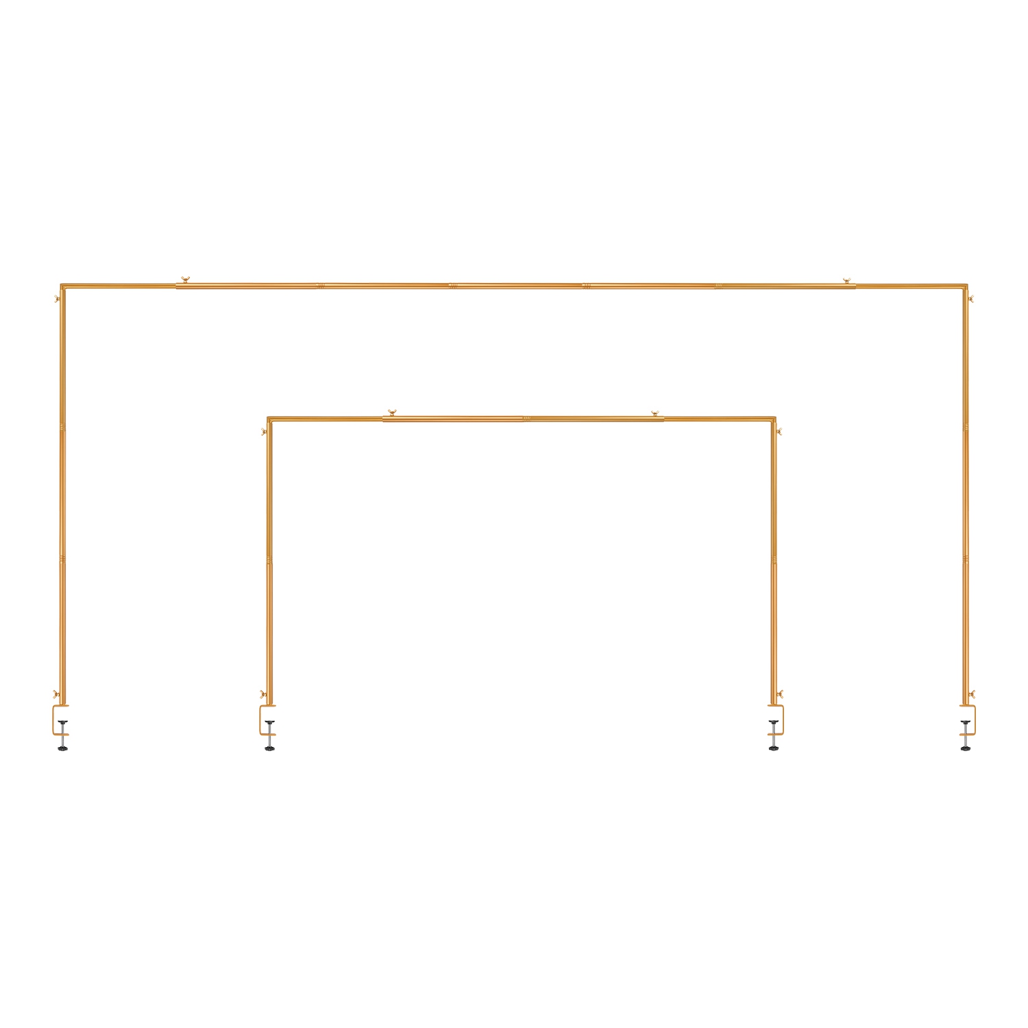 Over the Table Arch Stand (1 or 2 Pack) - Gold / 2-Pack