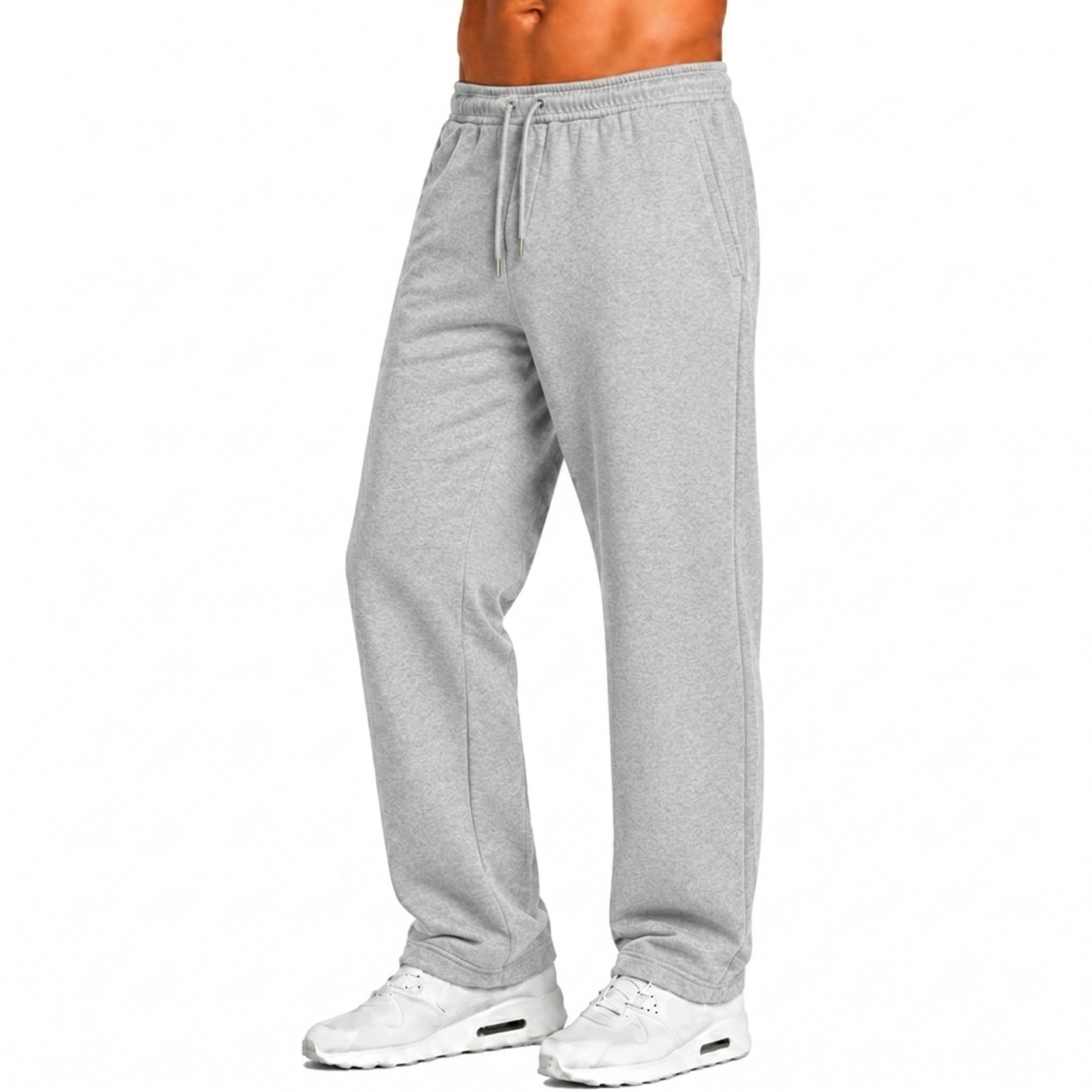 Men's Tech Fleece Open Bottom Sweatpants - JMTFP-355-HG-XL