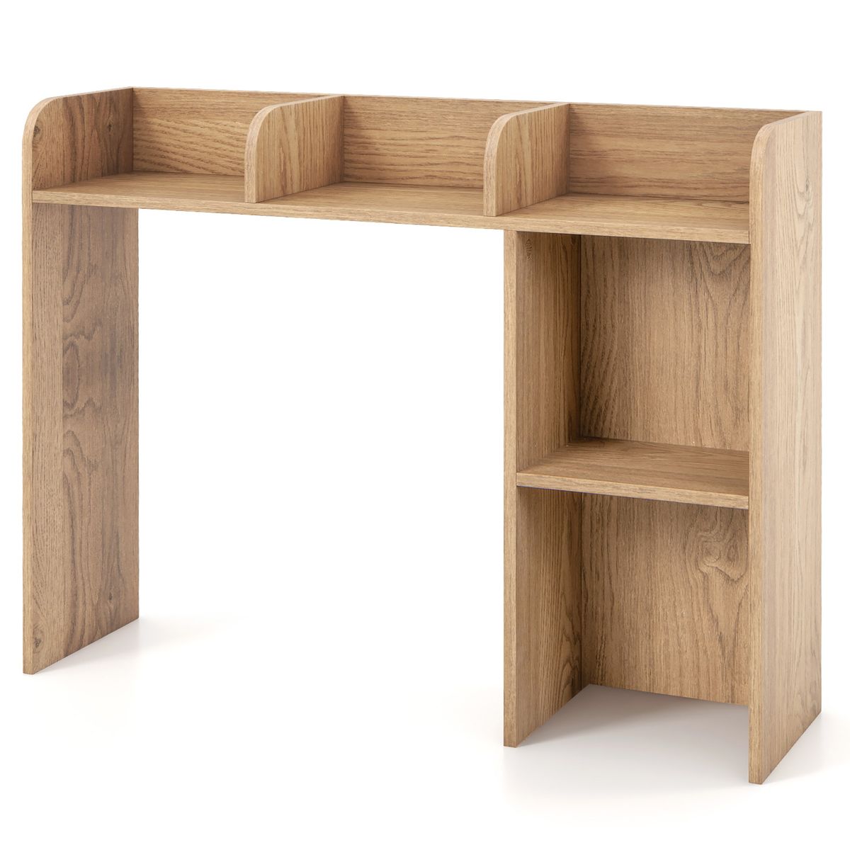Desktop Bookshelf Storage Organizer - Natural