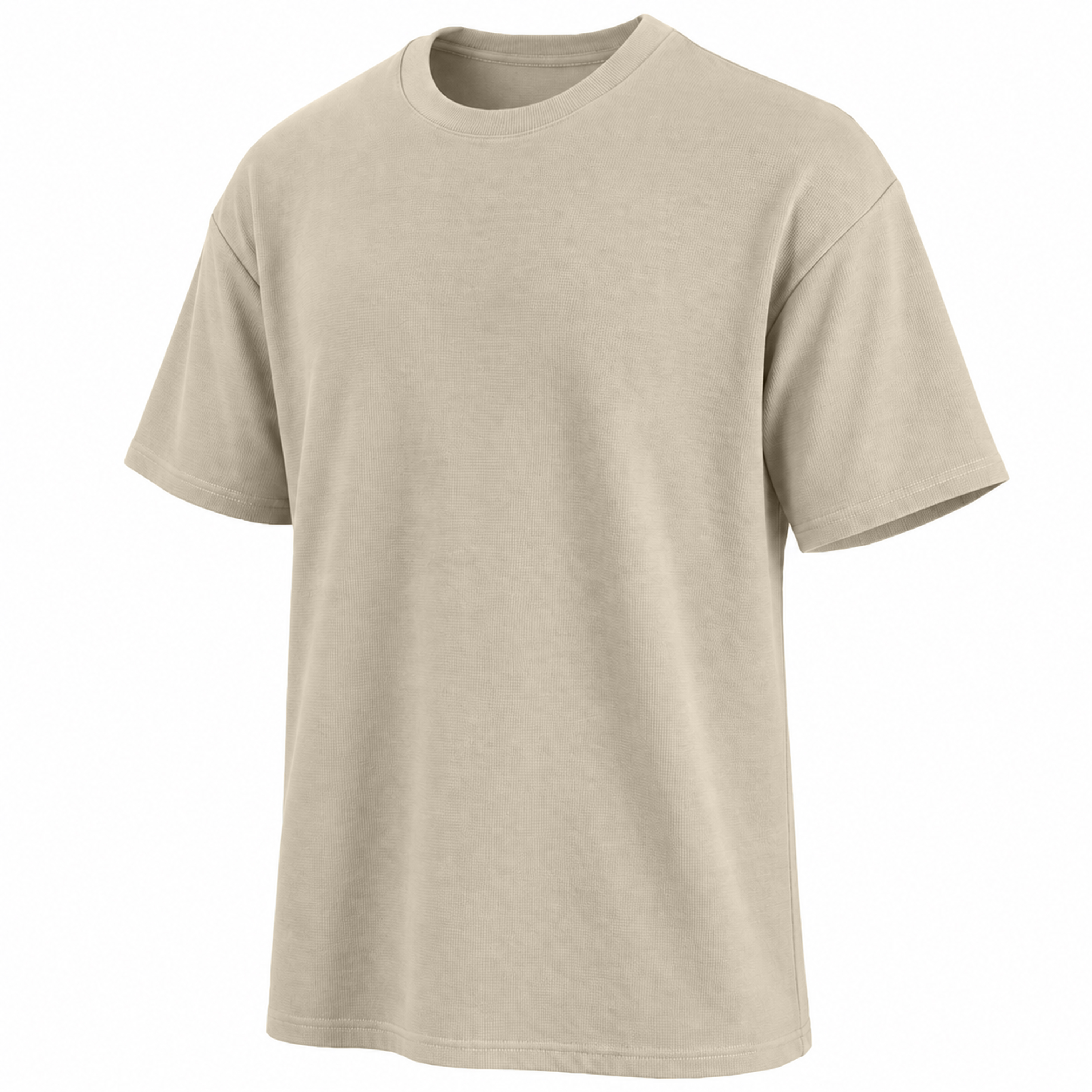 Men's Baggy Fit Wide Shoulder Crew Neck Shirt - MLMT-701-SD - 3XL