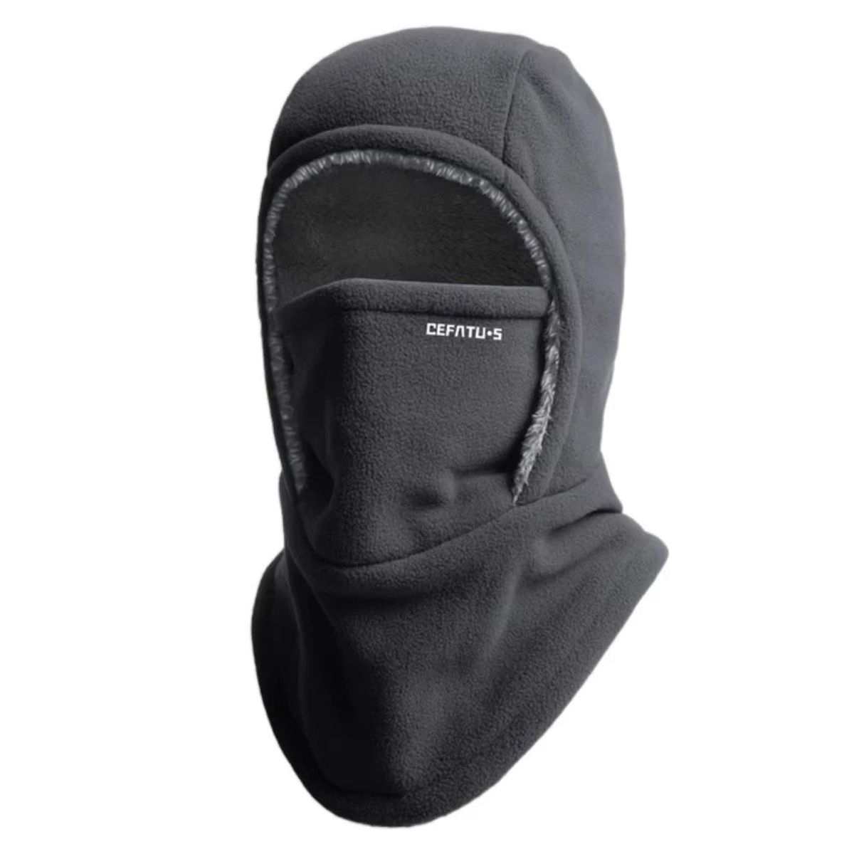 Winter Windproof Outdoor Ski Mask Hat - Grey
