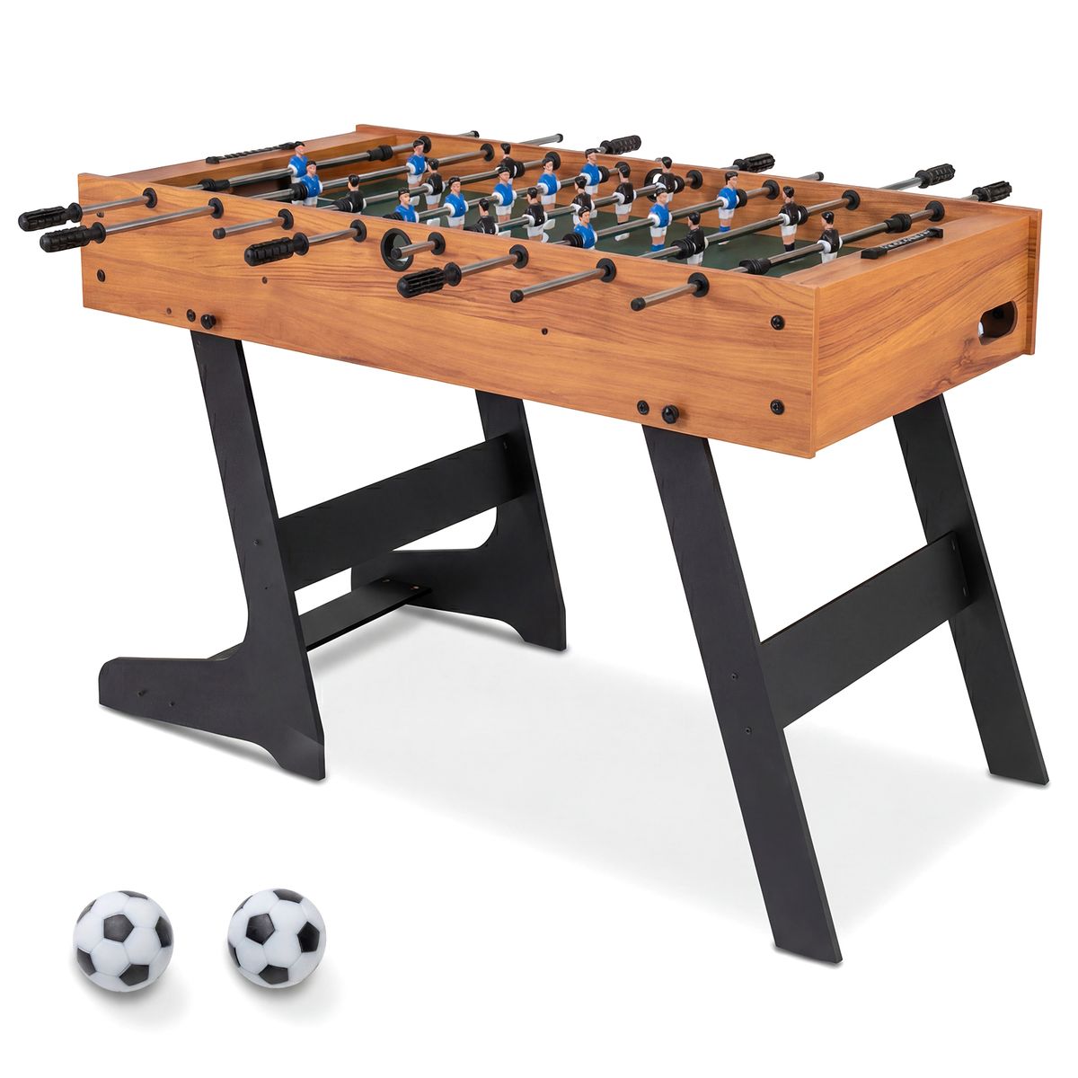 Folding Foosball Table - Natural
