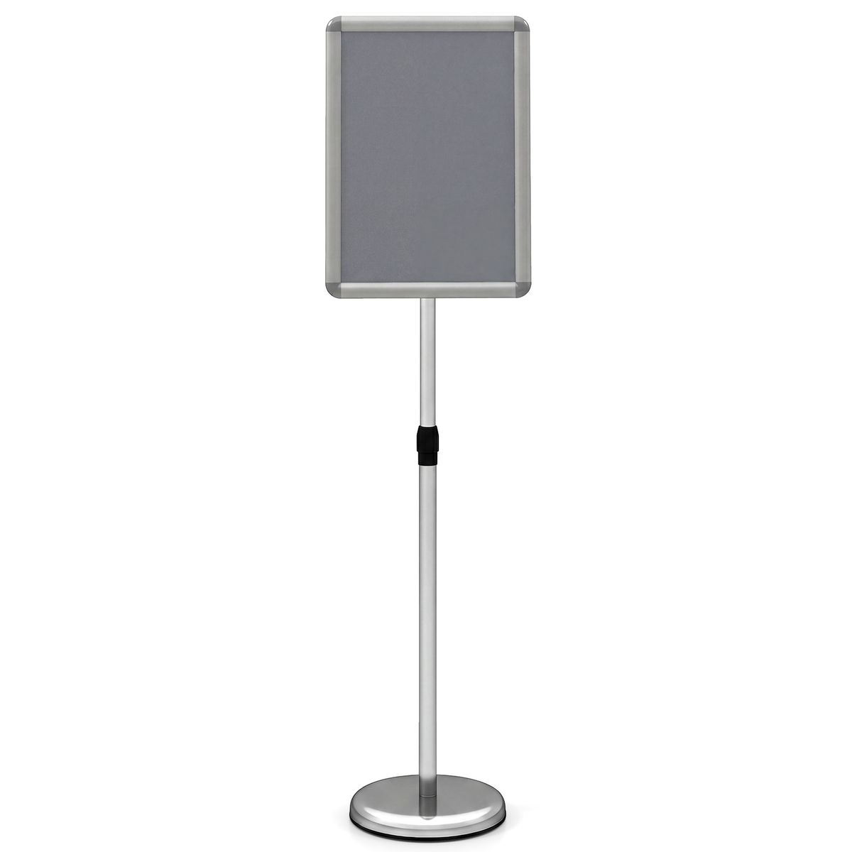 Sign Holder Stand (1- or 2-Pack) - 11 x 17 Inch-Silver-1