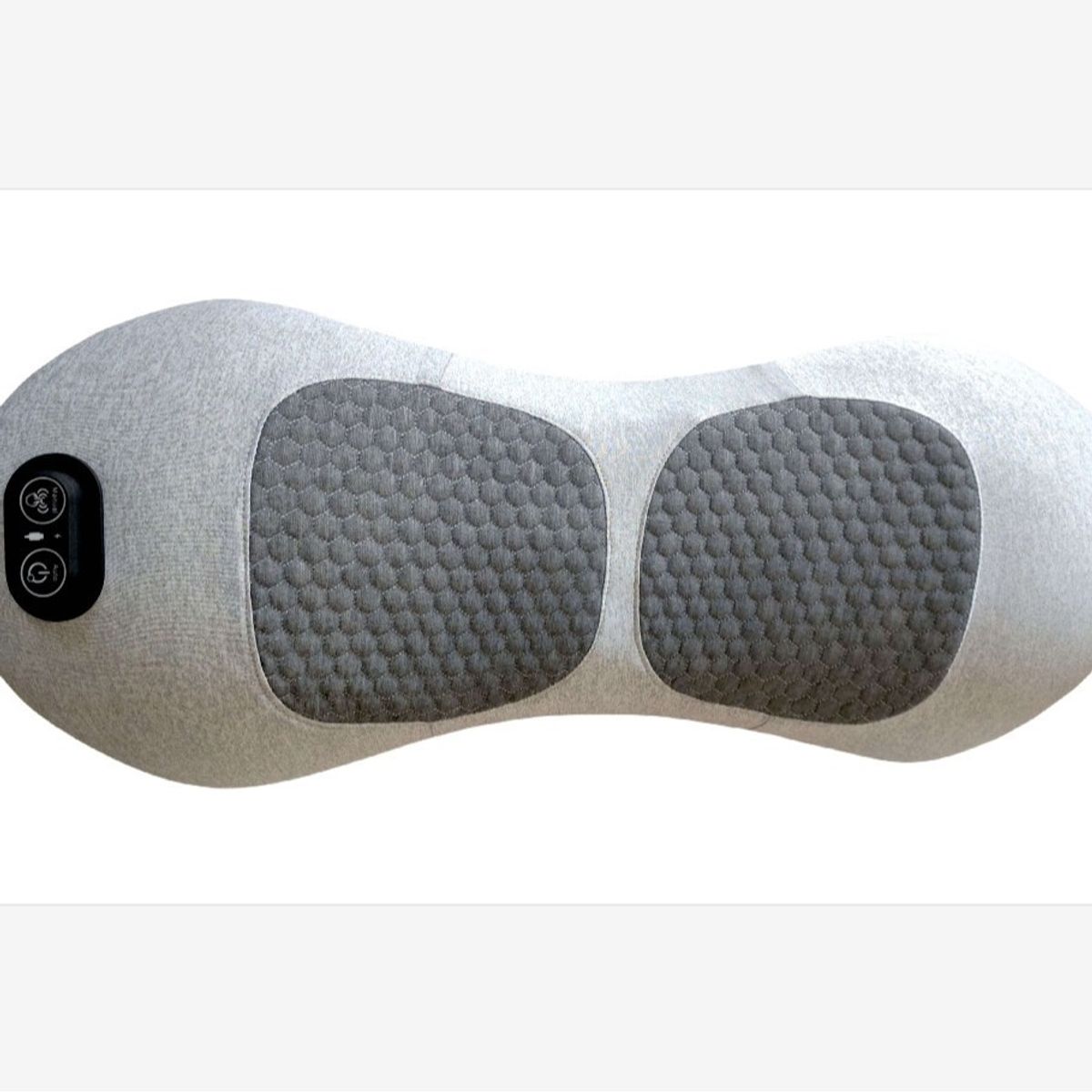 Triple Fusion Back Massager with Heat - Grey