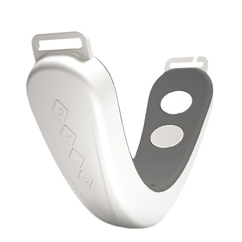 V-Face Massager for Double Chin Reduction & Skin Tightening - White