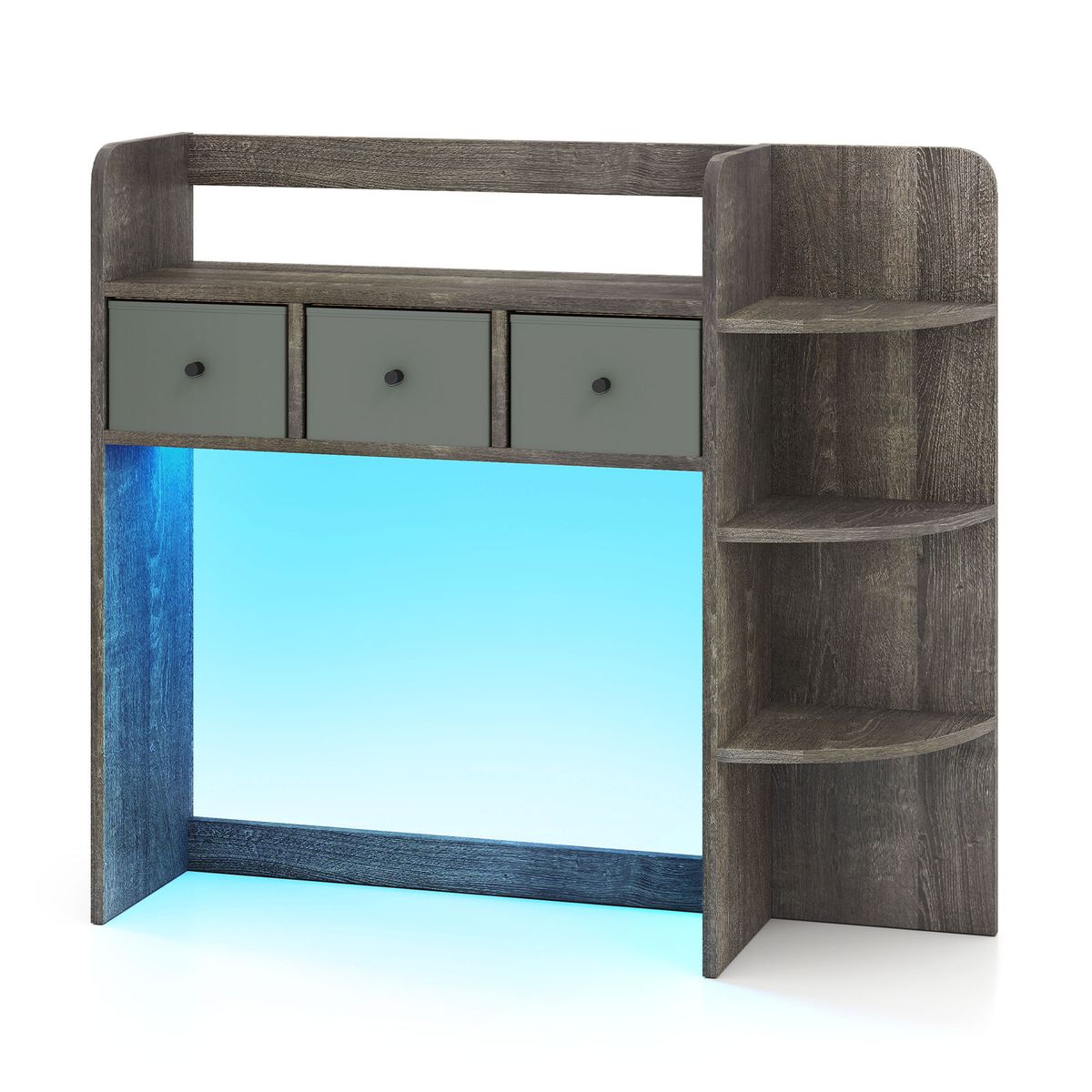 Desktop Bookshelf - Gray