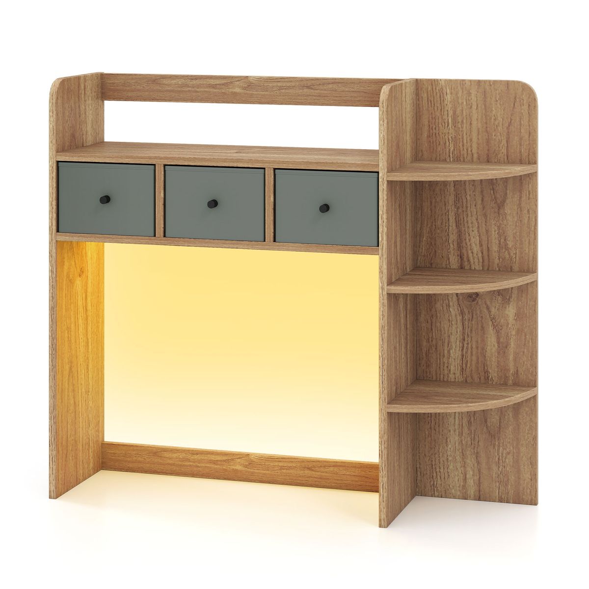 Desktop Bookshelf - Brown