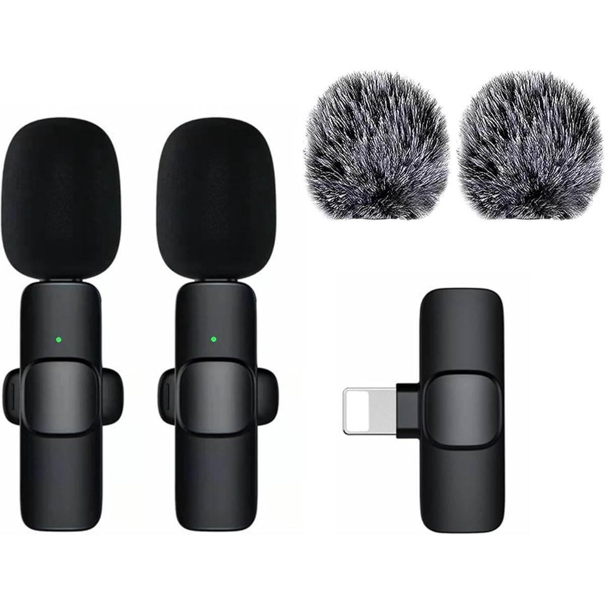 Professional Wireless Lavalier Lapel Microphone - ios