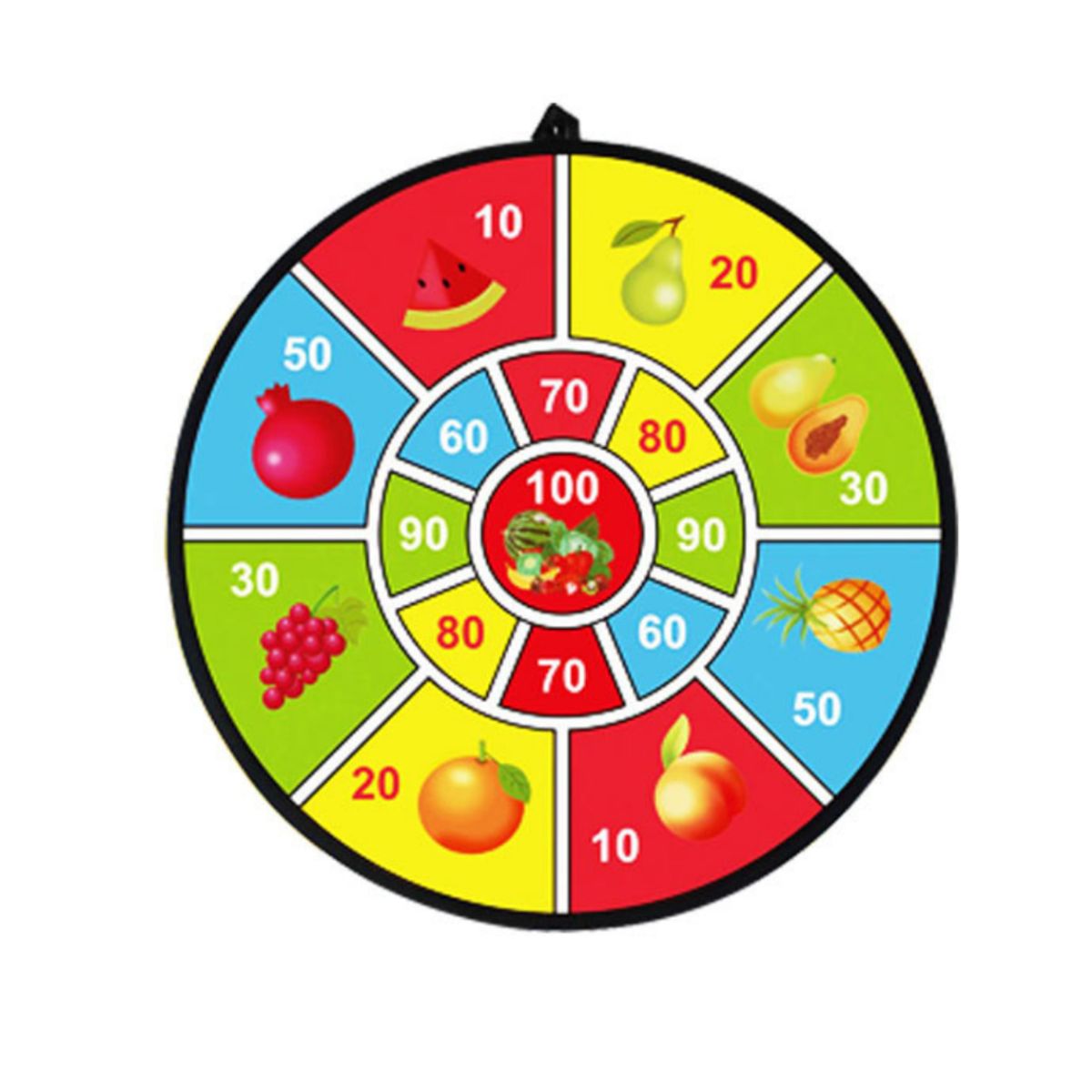Kids Sticky Dart Board with 3 Balls and Hook - Style 3